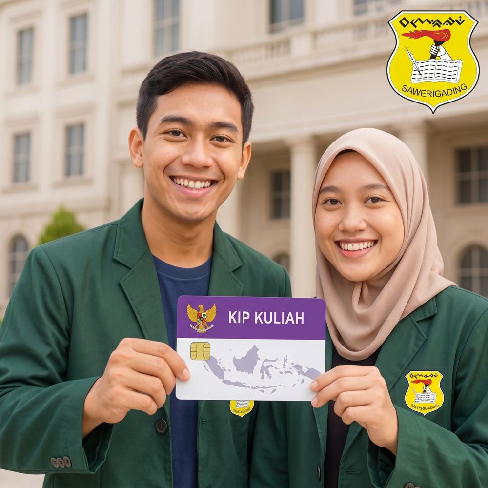 Ilustrasi mahasiswa penerima KIP Kuliah Universitas Sawerigading Makassar